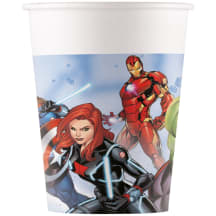 Pop. puodeliai „Avengers“ 200ml 8vnt