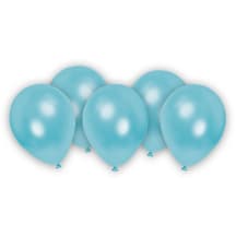 FSC balionai metaliniai mėlyni 8vnt
