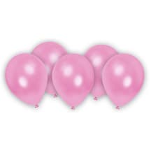 FSC balionai metaliniai rožiniai 8vnt