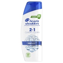Šampoon Head&Shoulders Classic Clean 2in1 250ml