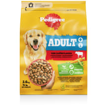 Kuivtoit Adult veise ja köögiviljadega Pedigree 2,6kg