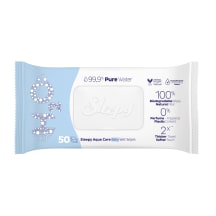Niisked salvrätikud Sleepy Aqua Care lastele 50tk.