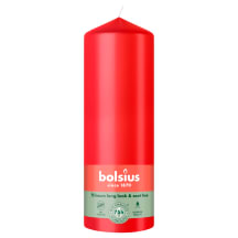 Küünal Bolsius silinder punane 200/68mm