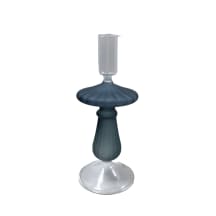 Küünlajalg klaasist 8,5x8,5x21cm AW25