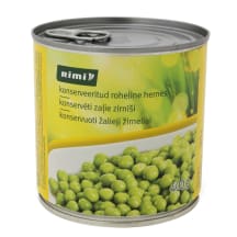Konservuoti žalieji žirneliai RIMI, 400 g