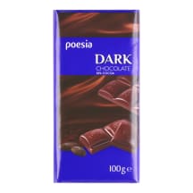 Juodasis šokoladas Poesia 100g