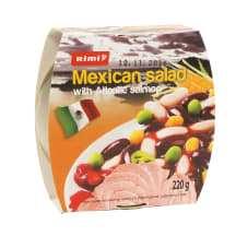 Meksikiet. salotos su atl. lašiša RIMI, 220 g