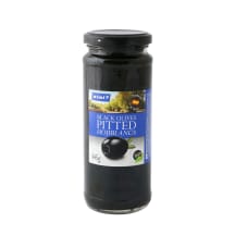 Mustad oliivid Rimi kivideta 345g/160g
