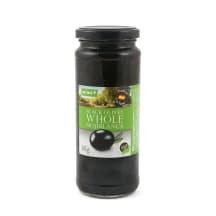 Mustad oliivid Rimi kividega 345g/200g