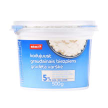 Kodujuust Rimi 5% 500g