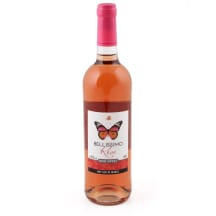 Rožinis pusiau saldus vynas BELLISSIMO, 0,75l