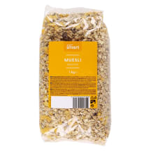 Müsli kuivatatud puuviljadega Rimi Basic 1kg