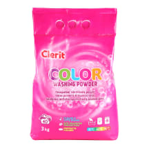 Skalbimo milteliai Clerit Color 3 kg