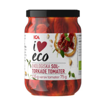 Päikesekuivatatud tomatid I Love Eco 135g/75g