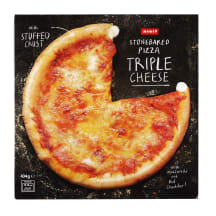 Traški 3 sūrių pica su įd. krašt. RIMI, 431 g