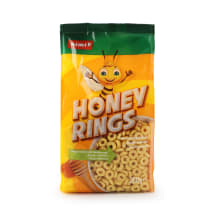 Sausās brokastis Rimi Honey Rings 250g
