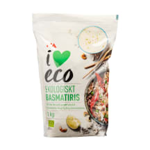 Basmatiriis I Love Eco 1kg