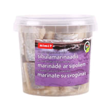 Siļķu filejas Rimi ar sīp. marin. 390g/230g