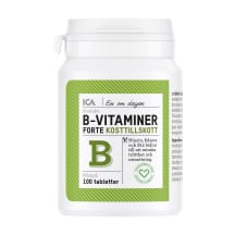 Toidulisand B-vitamiinid forte ICA 100 tabletti
