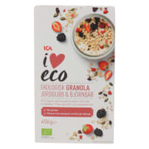 Granola I Love Eco maasik.,murakat. 450g