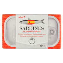 Sardiinid tomatikastmes Rimi 88g