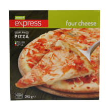 Šald. keturių sūrių pica RIMI EXPRESS, 345 g