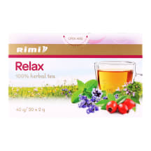 Žolelių arbata RIMI RELAX, 20x2 g
