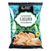 Maniokas krekeri Rimi Planet 135g