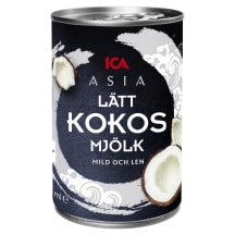 Kokosriekstu piens Ica Asia Light 400ml