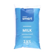 Pienas RIMI SMART,  2,5 %, 1 l