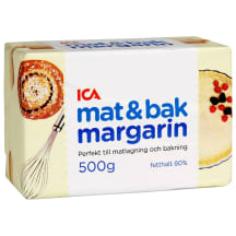Margariin ICA 80% 500g