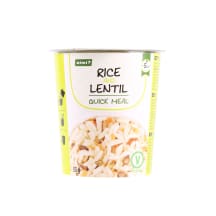 Greitas lęšių ir ryžių patiekalas, 55 g