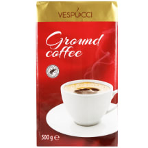 Kohv röstitud, jahvatatud Vespucci 500g
