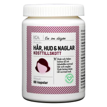 Toidulisand ICA juustele, nahale ja küüntele 60 kapslit