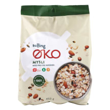 Müsli seemnete ja pähklitega Salling Eko öko 450g