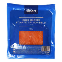 Külmsuitsu Atlandi lõhefilee viilutatud Rimi Smart 100g