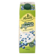 Paniņu jogurts Annele ar mellenēm 1,2% 900g