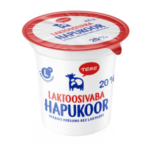 Hapukoor 20% laktoosivaba, TERE, 300 g