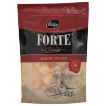 Juustusnäkid Forte Classico Valio 100g