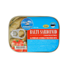 Balti sardiinid tomatikastmes 100g