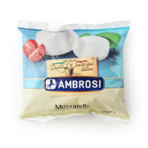 Sūris MOZZARELLA AMBROSI, 125 g
