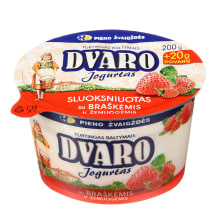 Sl. DVARO jogurtas su brašk., žem., 1,8%,220g