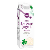 HULGI Koorene maitsestamata jogurt 5% 2tk, FARMI, 2 x 1kg