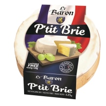 Valgehallitusjuust P'tit Brie 125g