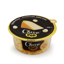 Sūrio užkandėlė CHEESE POP, 49% rieb., 65g