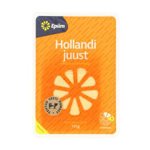 Juust Hollandi viilutatud E-Piim 150g