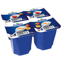 Jogurts Fruttis pers. marakujas, zemeņu 125g