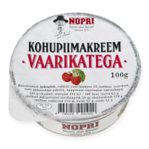 Vaarikakohupiimakreem Nopri 100g