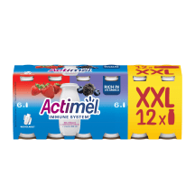 Jogurtijook Actimel maasika/mustika, ACTIMEL, 12 x 100 g