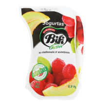 Jogurtas su av. ir mel. BIFI ACTIVE, 2%,0,9kg